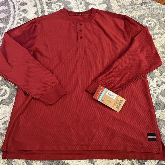 Sears CRAFTSMAN work tee and thermal henley bundle, size L NWT! - Picture 4 of 7
